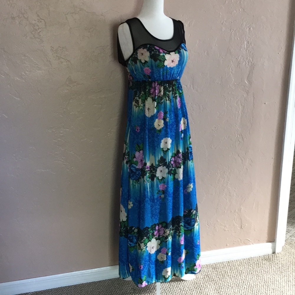 Summer dress- Silk & Polyester